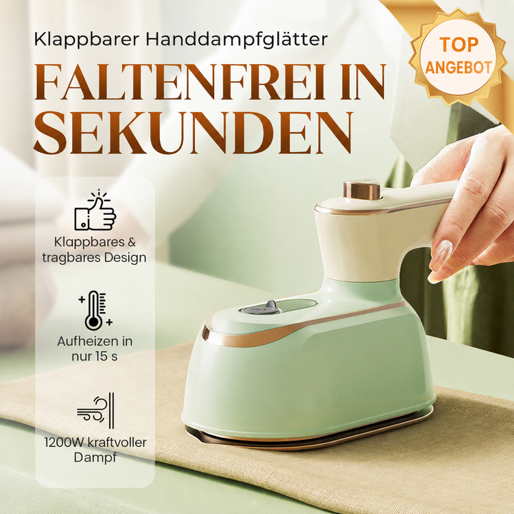 FaltenFix™ Kompaktes Handbügeleisen
