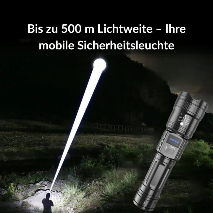 UltraBright™ LED-Taschenlampe | Wasserdicht | Zoom-Funktion