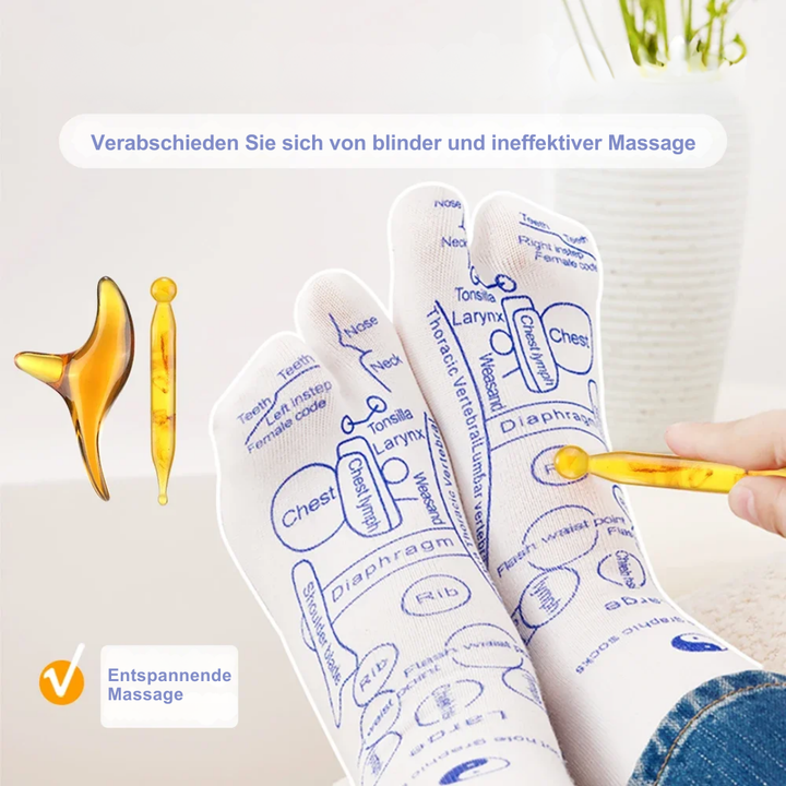 ReflexEase™ Physiotherapie Massage Socken