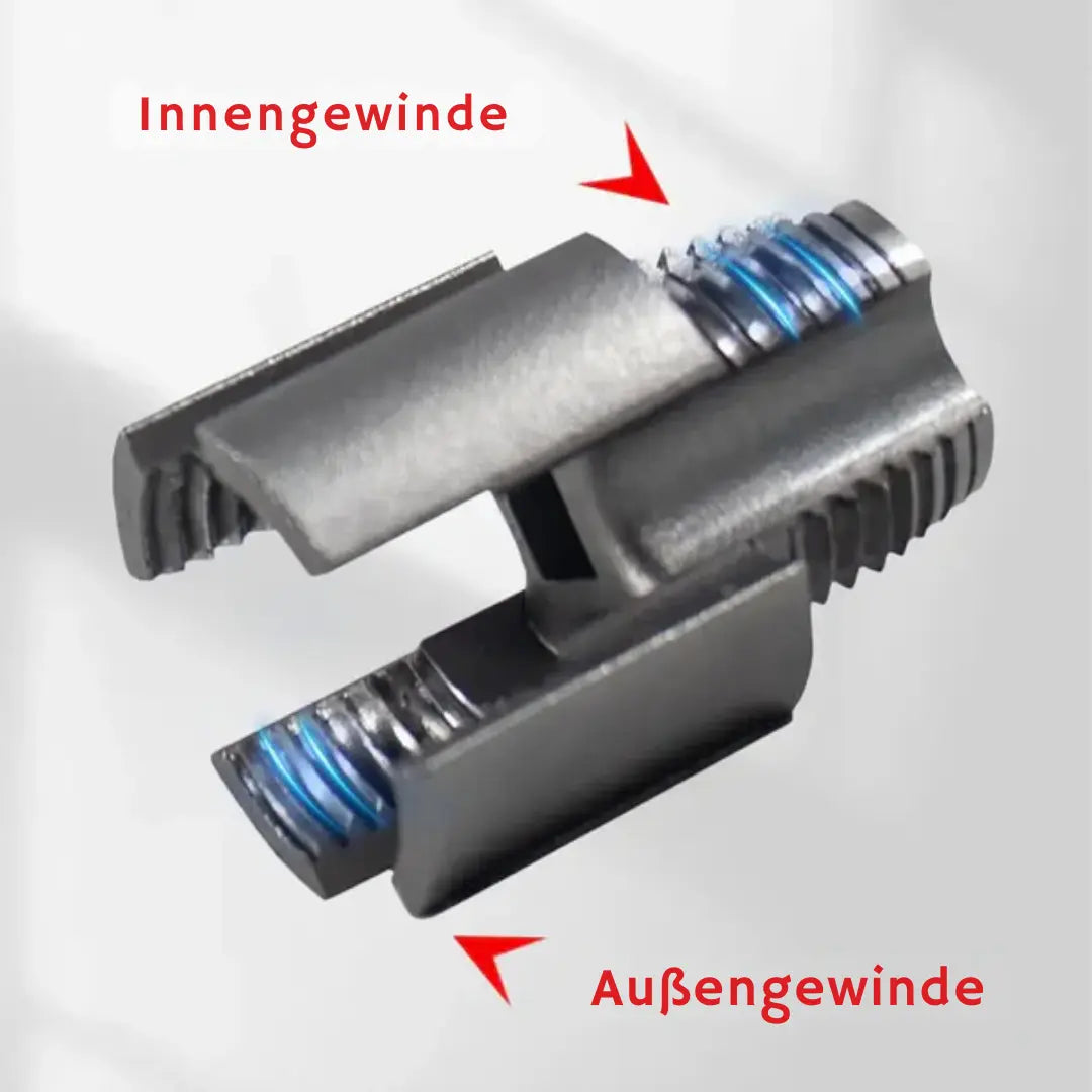 Gewindeschneider Set für Gewindebohrer | Gewinde Reparatur Set | Gewindeschneidsatz | GewindeFix
