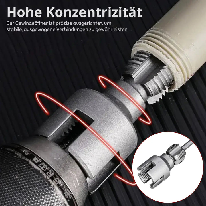 Gewindeschneider Set für Gewindebohrer | Gewinde Reparatur Set | Gewindeschneidsatz | GewindeFix