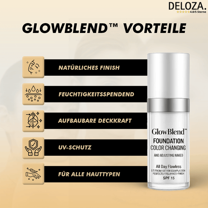 GlowBlend™ – Die Revolution für reife Haut für jugendliche Strahlkraft [1 + 1 Gratis]
