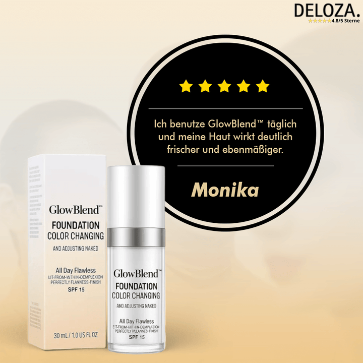 GlowBlend™ – Die Revolution für reife Haut für jugendliche Strahlkraft [1 + 1 Gratis]