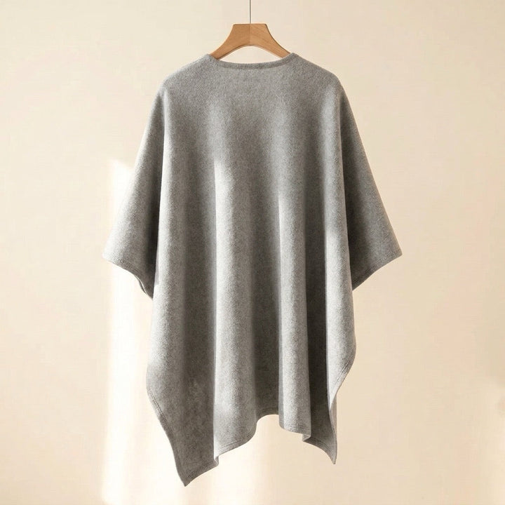 KuschelCape™ Eleganter langer Poncho-Schal