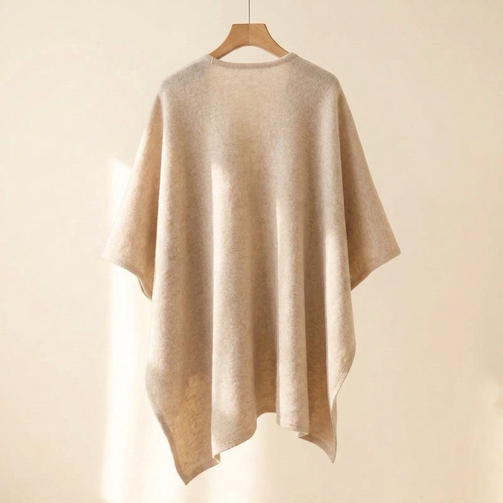 KuschelCape™ Eleganter langer Poncho-Schal