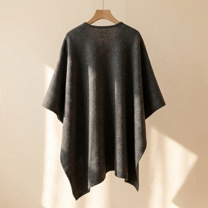 KuschelCape™ Eleganter langer Poncho-Schal