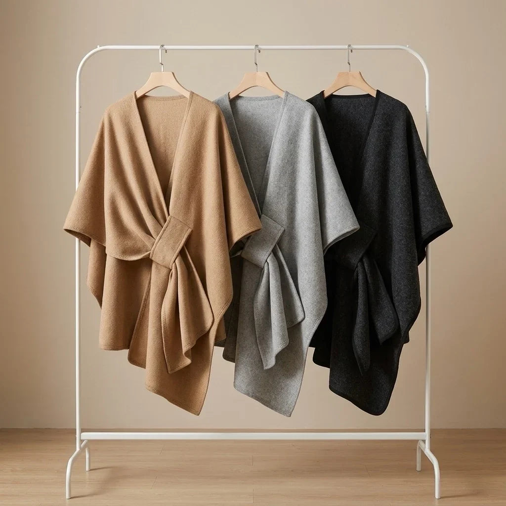 SanftHülle™ Damen Poncho-Schal
