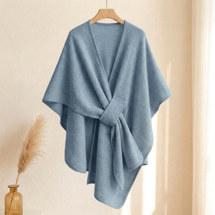 KuschelCape™ Eleganter langer Poncho-Schal