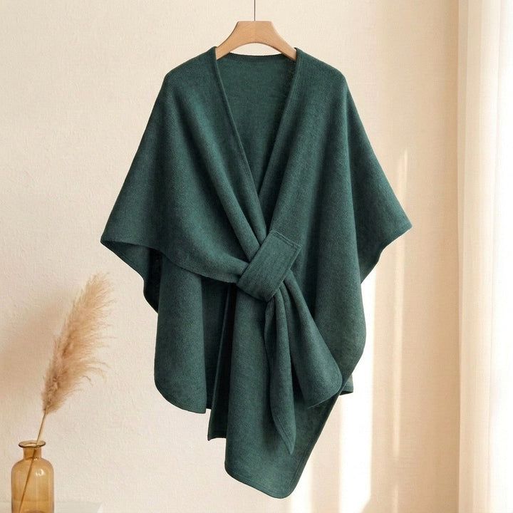 KuschelCape™ Eleganter langer Poncho-Schal