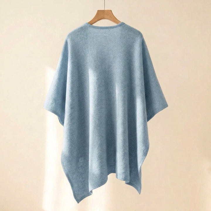 KuschelCape™ Eleganter langer Poncho-Schal