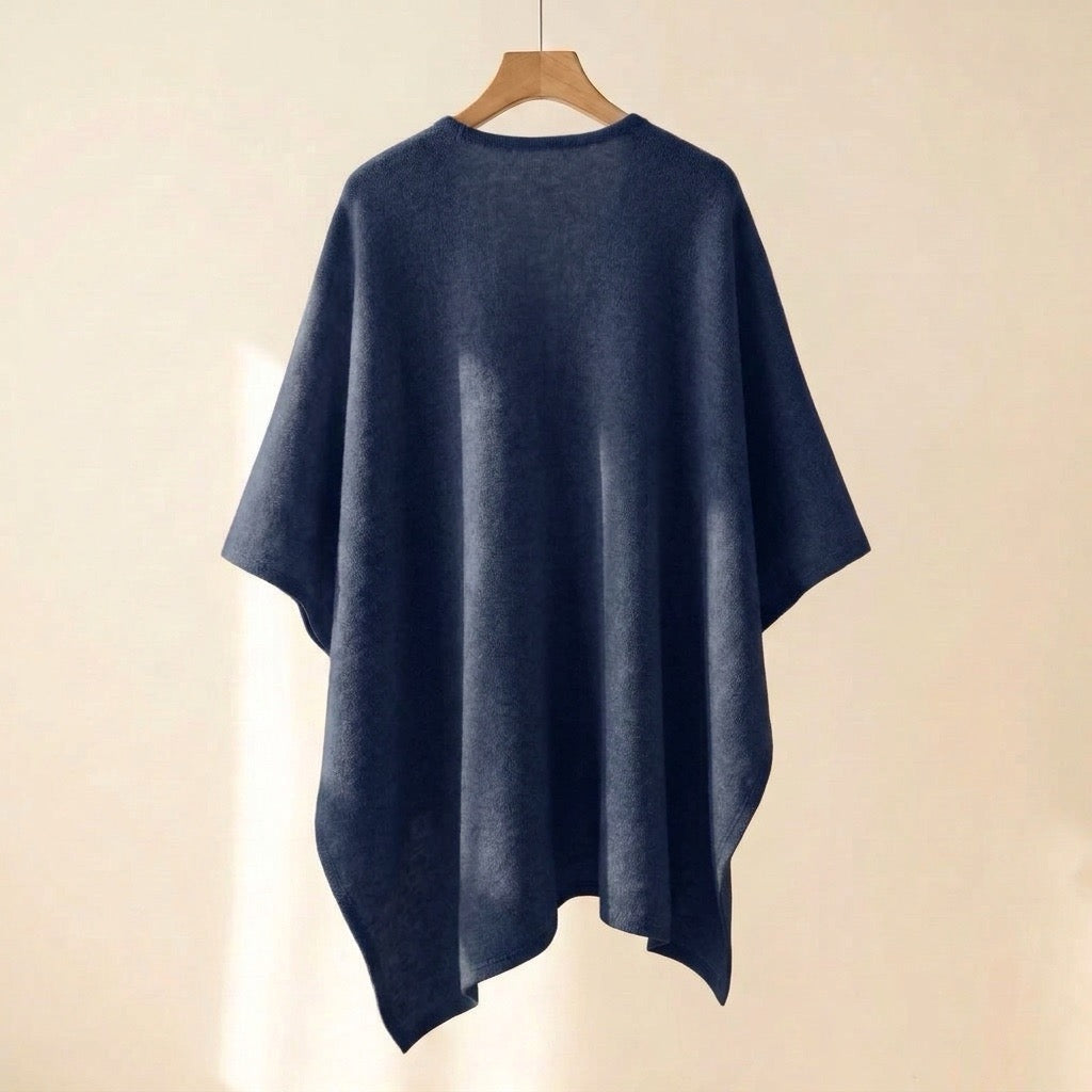 KuschelCape™ Eleganter langer Poncho-Schal