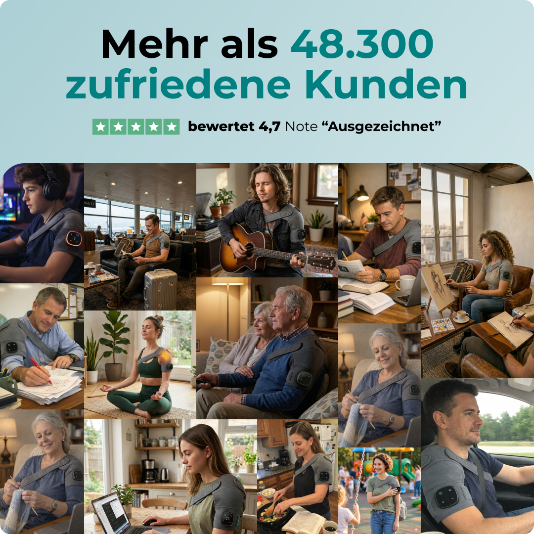 SchulterWohl™ 3-in-1 Schulter-Massagegerät