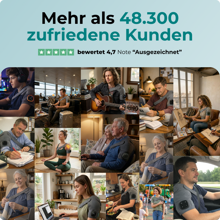SchulterWohl™ 3-in-1 Schulter-Massagegerät