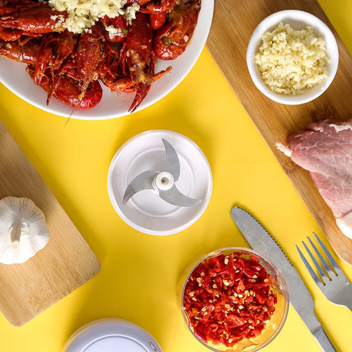 ChopEase™ - USB Elektrischer Mini-Lebensmittelzerkleinerer (50% RABATT)