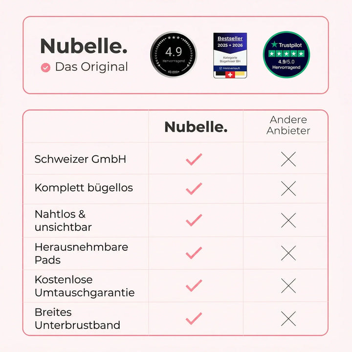 Veloura™ Premium-BH ohne Nähte für unsichtbaren Komfort den ganzen Tag
