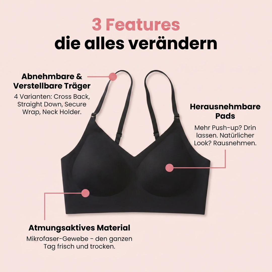PureSupport™ Nahtloser BH – natürliche Formgebung und dauerhafter Tragekomfort