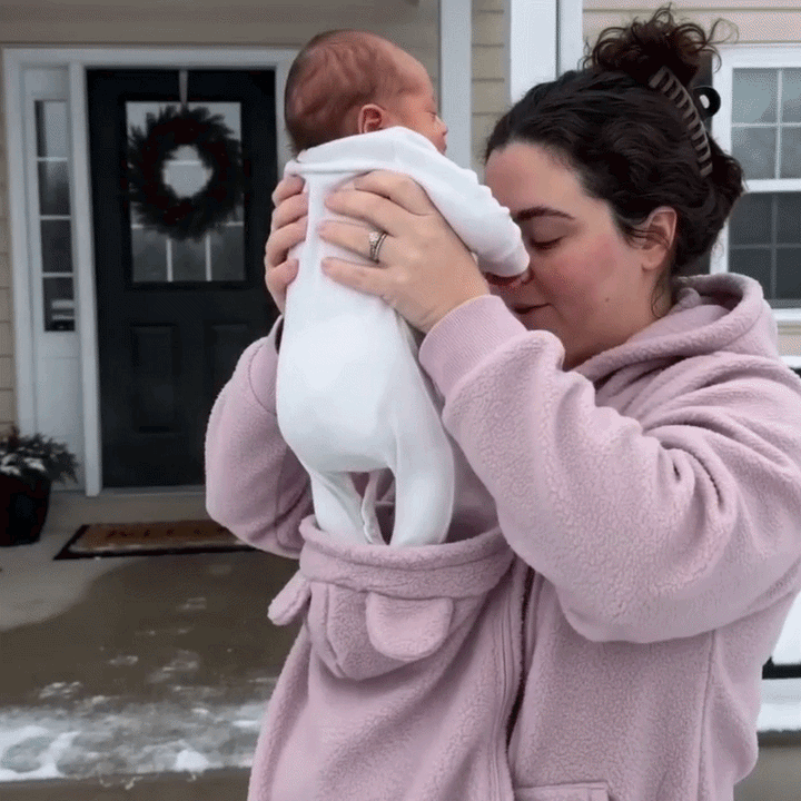 KuschelNest™ Warmer Baby-Kuschelhoodie