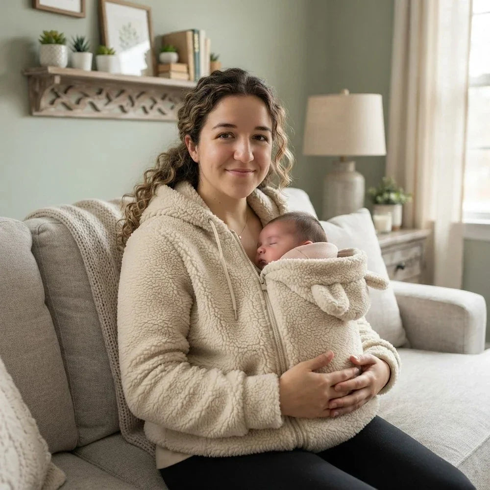 KuschelNest™ Warmer Baby-Kuschelhoodie