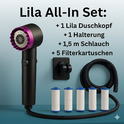 DuschRein™ Filter-Duschkopf Komplettset