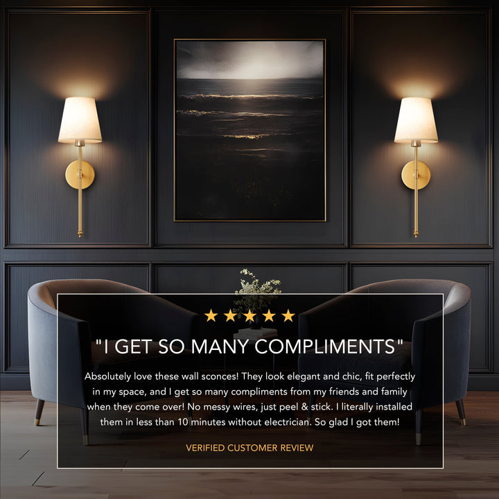 Kabellose Wandleuchten (2er-Set)