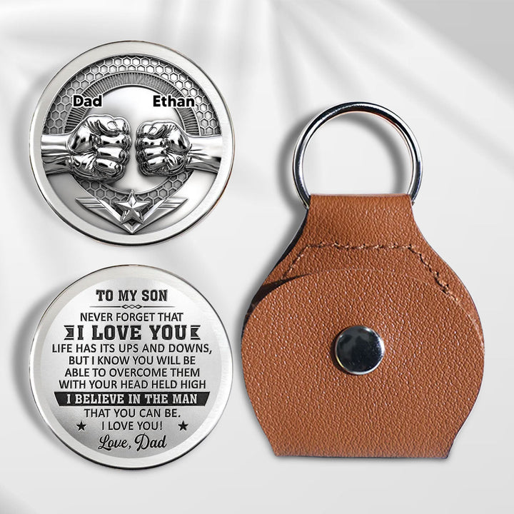 Ich bin für dich da – personalisierte Taschenumarmung
