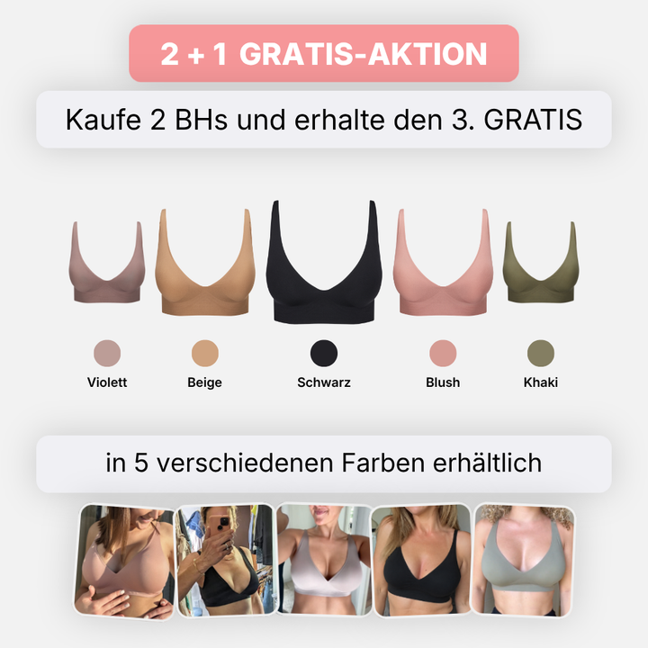 Aurelia™ Nahtloser Komfort-BH für Perfekten Sitz und Halt