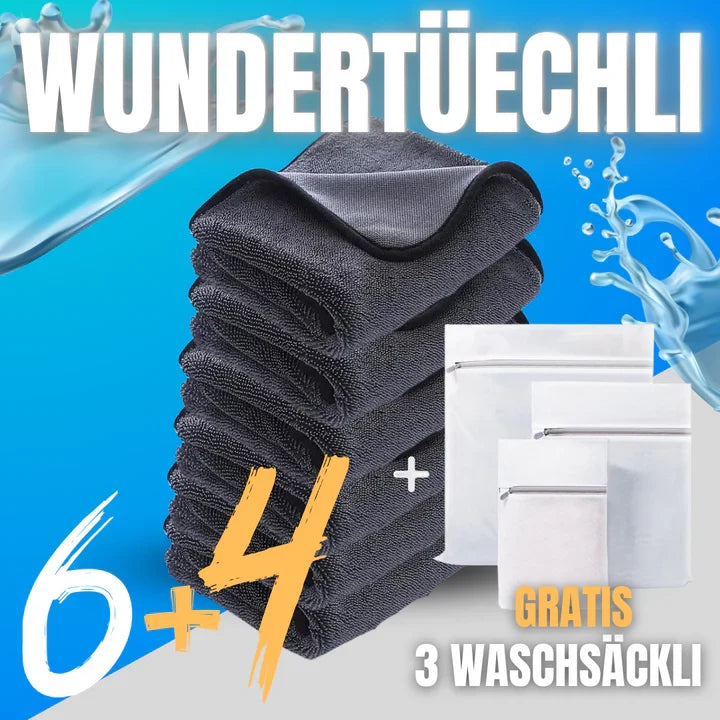 WipeLuxe™ – Hochsaugfähiges Tuch für streifenfreie Sauberkeit