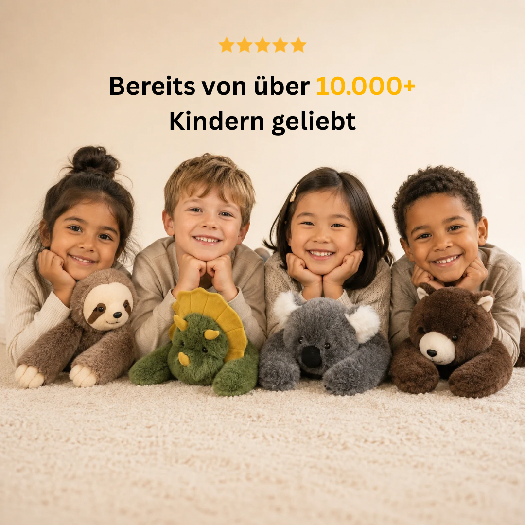 KuschelRuhe™ Gewichtetes Faultier-Kuscheltier