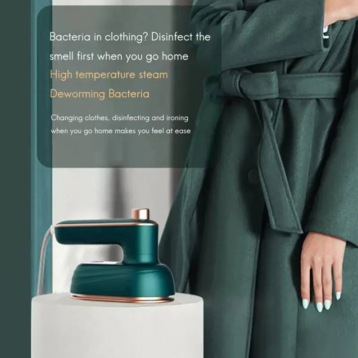 Kompakter 2-in-1 Mini-Dampfbügler für müheloses Bügeln