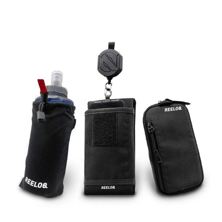 Das REELOQ™ Mountaineer Set hält dein Handy bereit für jedes Abenteuer