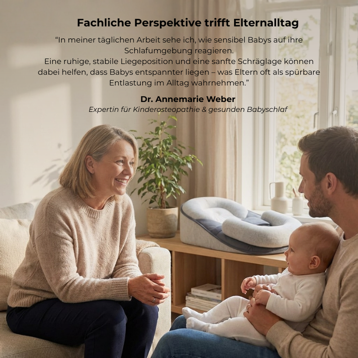 KuschelWieg™ Ergonomische Baby-Komfortliege