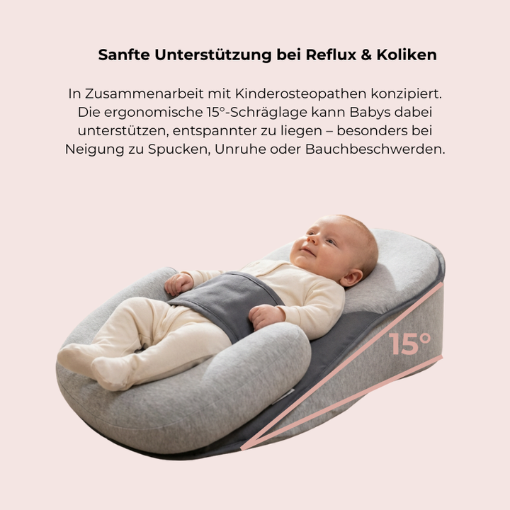 KuschelWieg™ Ergonomische Baby-Komfortliege