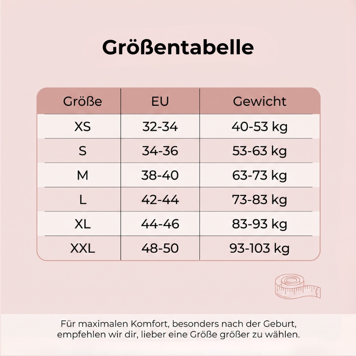 MamaWohl™ Postpartale Bauchstütze für Mütter