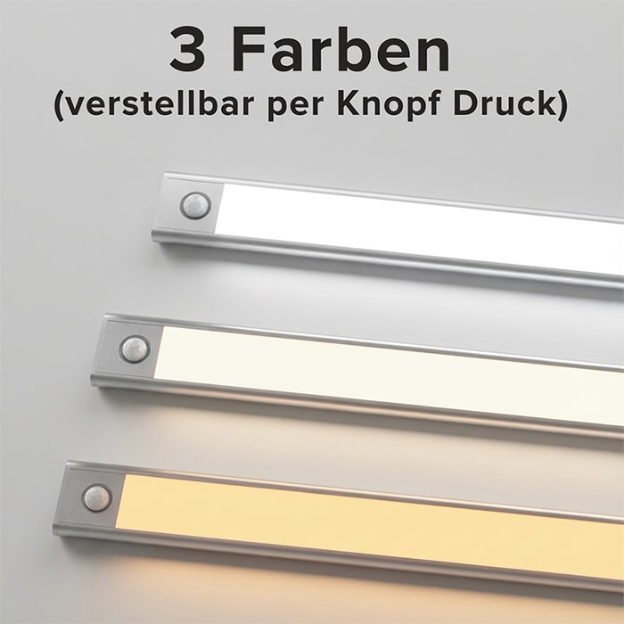 LichtWacht™ Magnetische Lampe mit Bewegungssensor