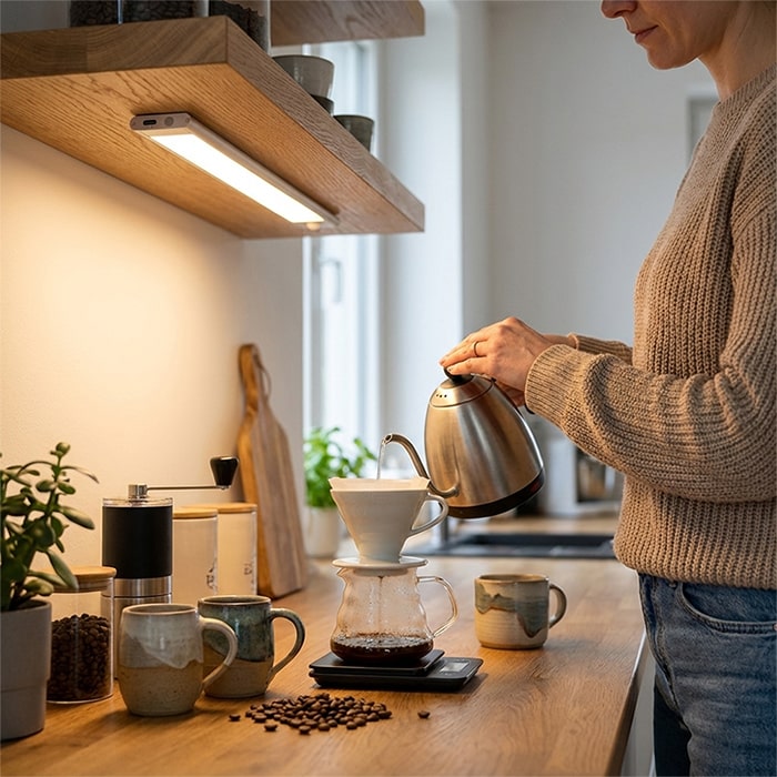 LichtWacht™ Magnetische Lampe mit Bewegungssensor