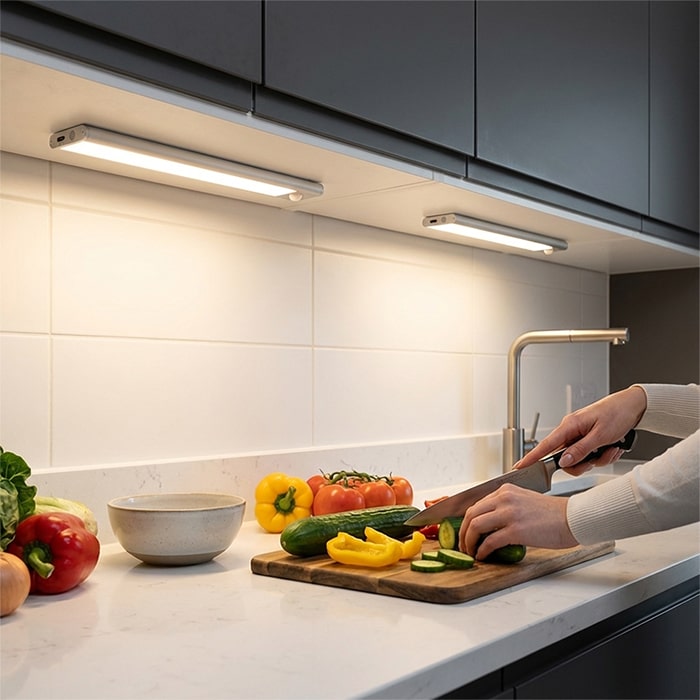 LichtWacht™ Magnetische Lampe mit Bewegungssensor