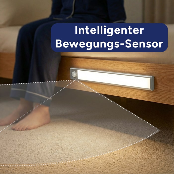 LichtWacht™ Magnetische Lampe mit Bewegungssensor