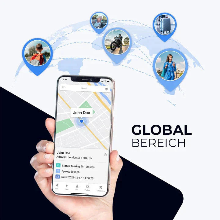TrackGPS™ Echtzeit-Verfolgung des Standort eines Fahrzeugs [1 + 2 Gratis]