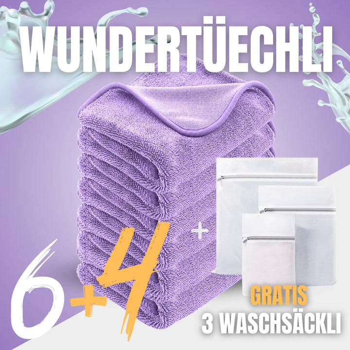 WipeLuxe™ – Hochsaugfähiges Tuch für streifenfreie Sauberkeit