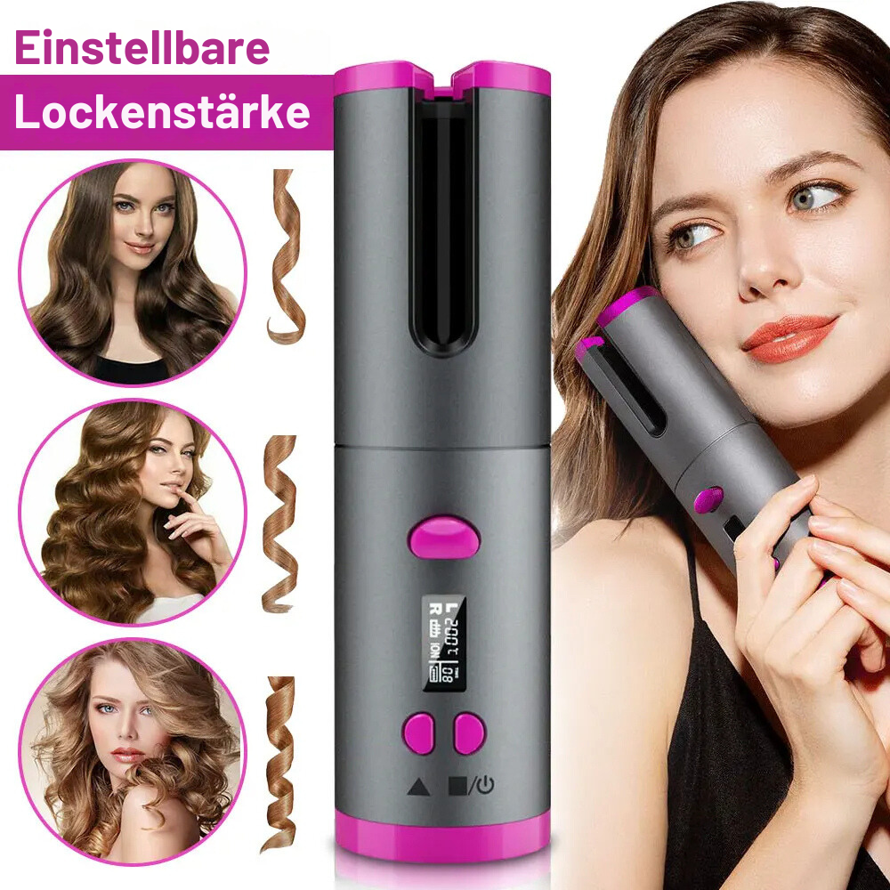 FlowCurl™ - Automatischer Lockenstab für glänzende, langanhaltende Locken