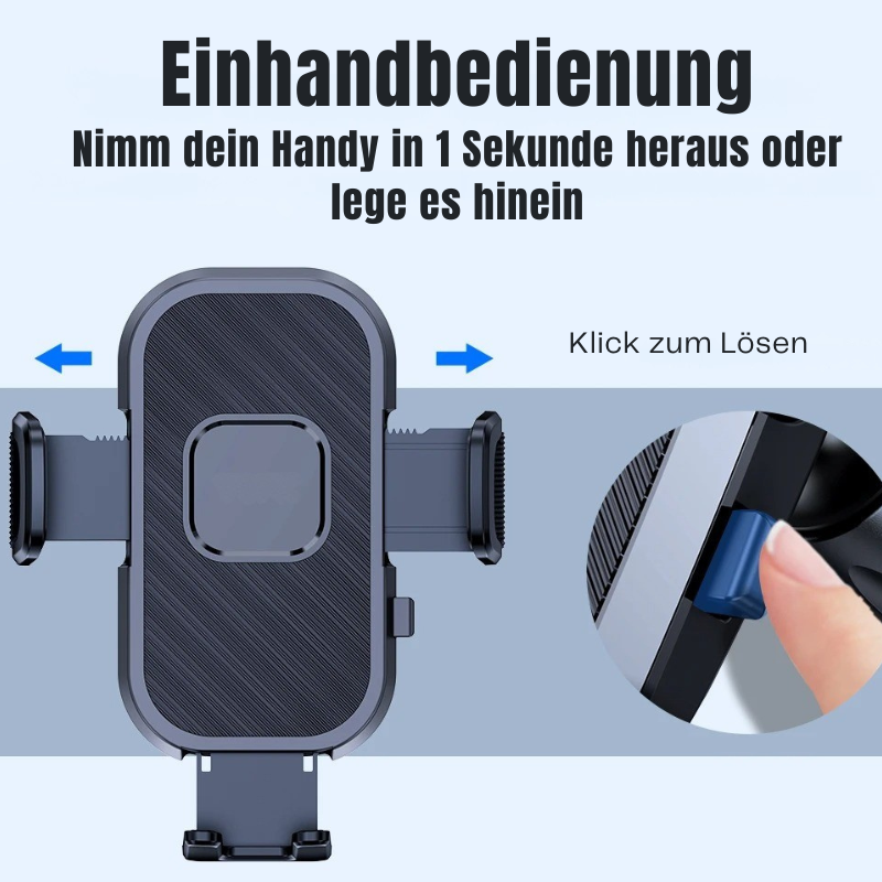 SnapHold™ - Starker Saugnapf-Handyhalter