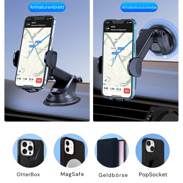 SnapHold™ - Starker Saugnapf-Handyhalter