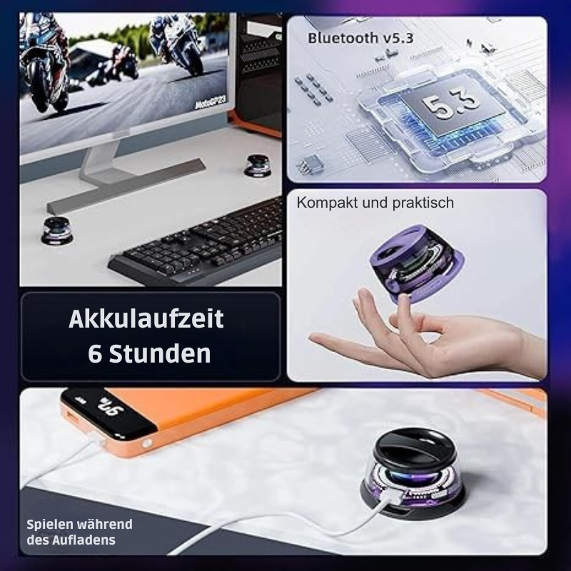 MagniSound™ - Mini magnetischer Bluetooth-Lautsprecher