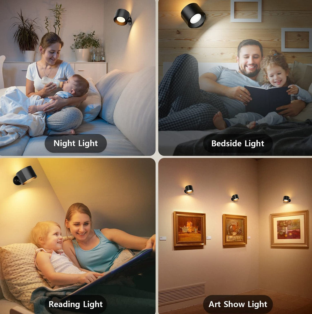 LiteGlow™ - 360° Drehbare Magnetische LED-Leuchte (50% RABATT)