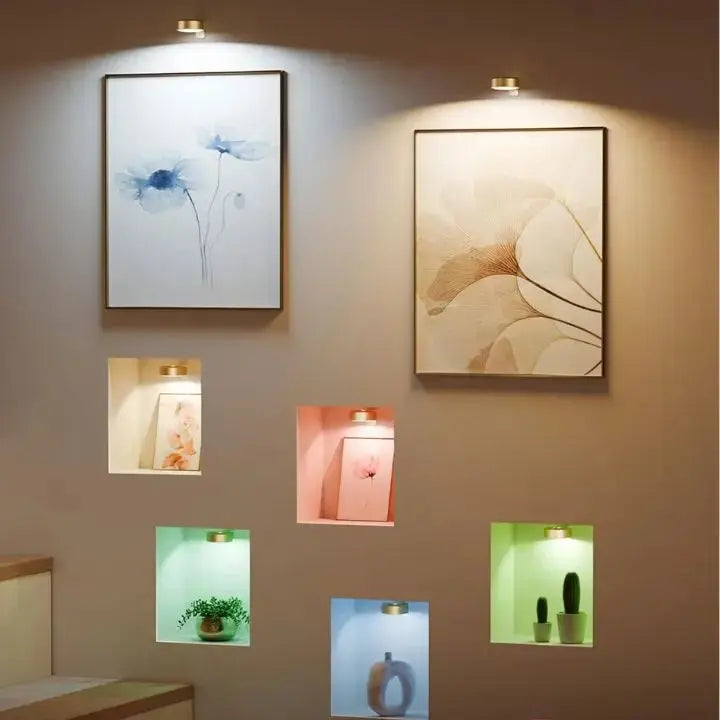 (1+1 Gratis) Kabellose LED-Bilderleuchte – Setzt Ihre Kunst perfekt in Szene