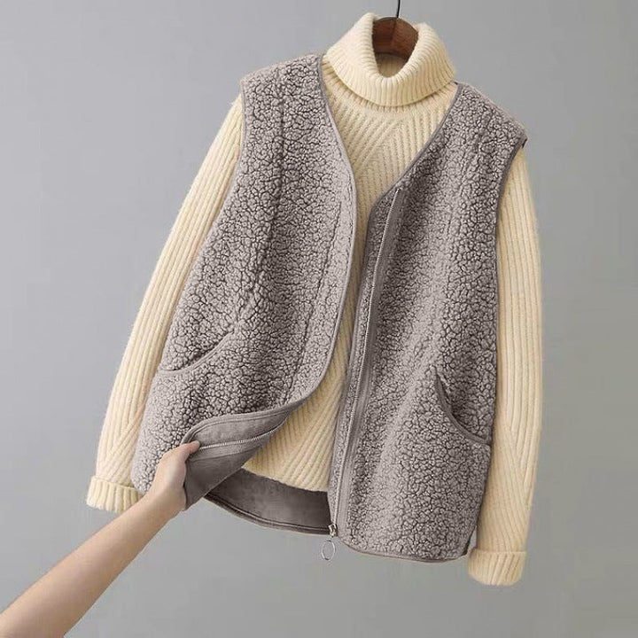 FleeceForma™ Plüsch-Fleeceweste für Damen