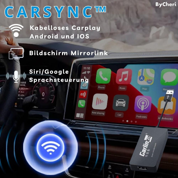 50% RABATT TEMPORÄR | CarSync™ | Auto-Dongle für jedes Auto!