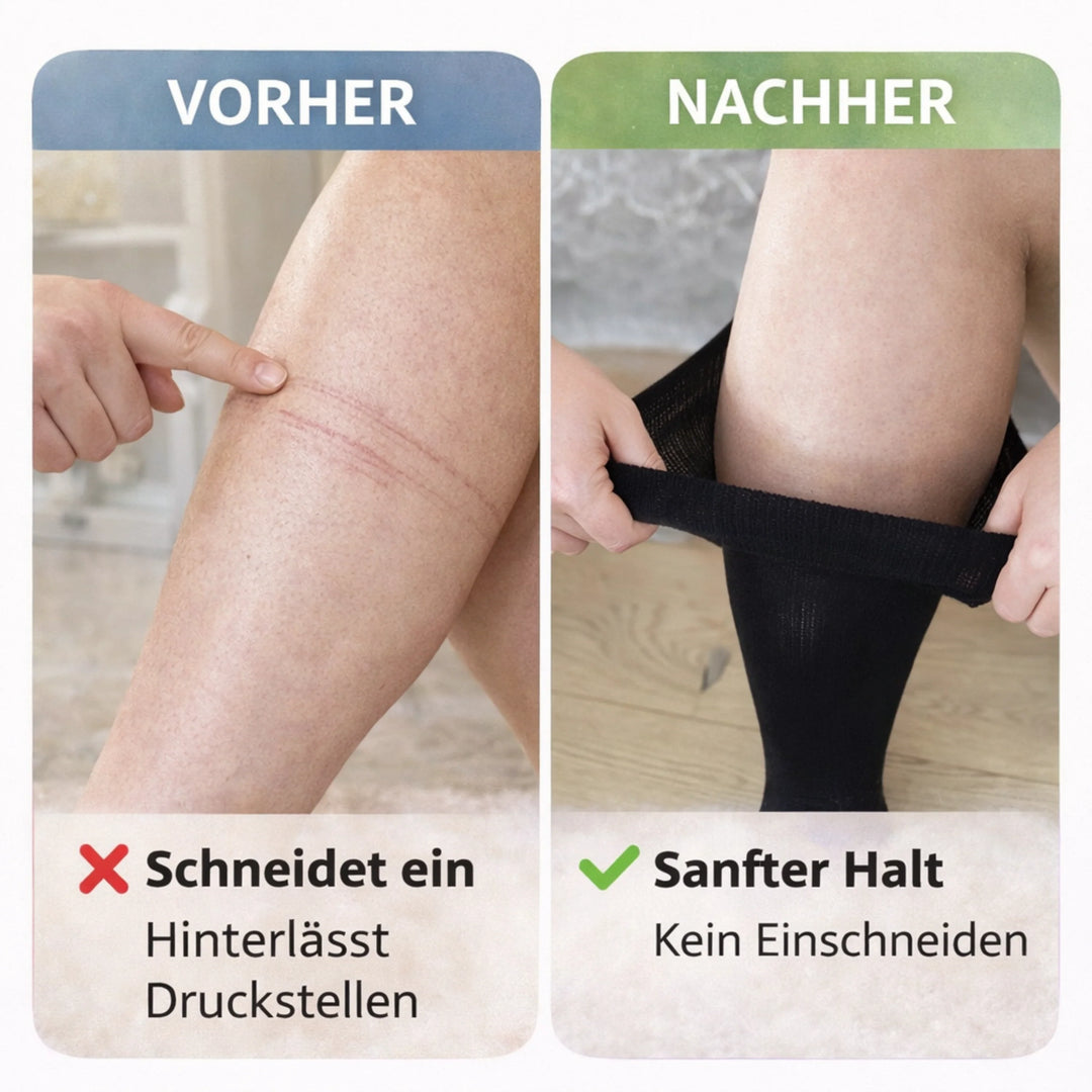Mevery Classics Kompressionsstrümpfe lindern müde, schmerzende Beine