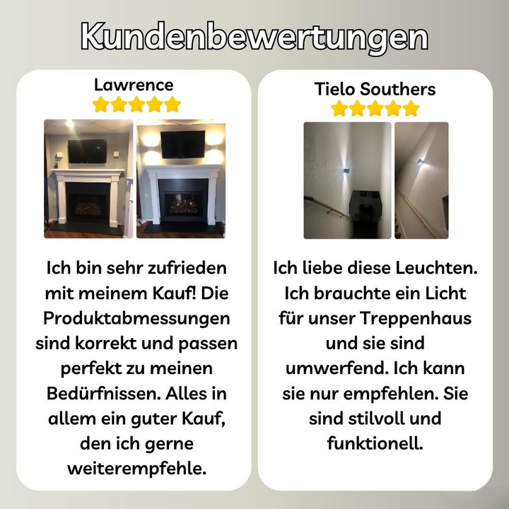 MotionLight™ – Kabellose Luxus-Wandlampe für modernes Wohnen