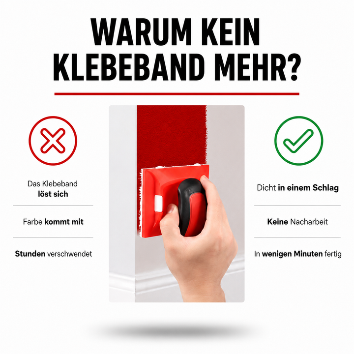 KantenPro™ Präzisions-Malerhilfe für saubere Kanten